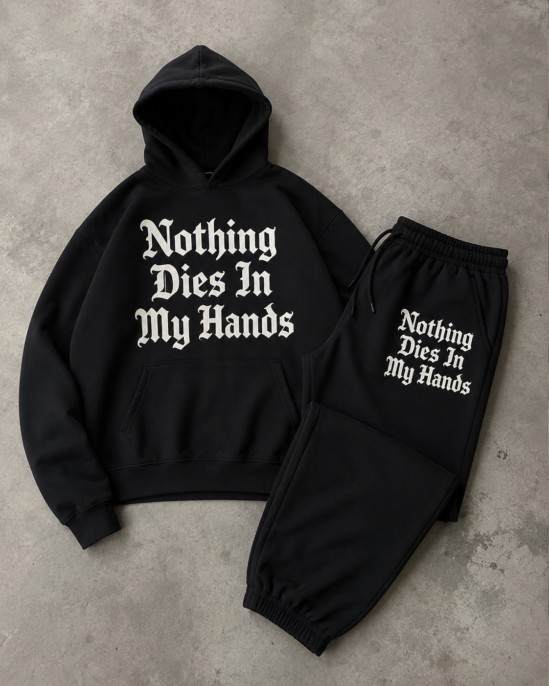 "Nothing Dies In My Hands" Sweat-shirt